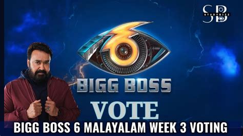 bigg boss malayalam 6 vote|Bigg Boss Malayalam Voting.